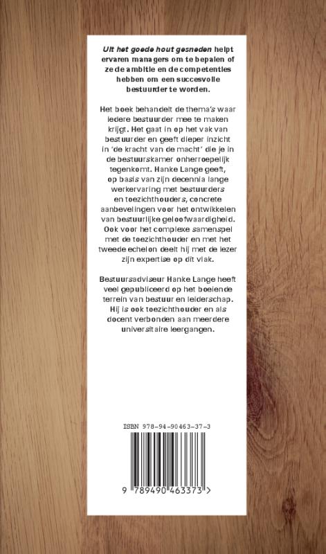 image for Uit het goede hout gesneden