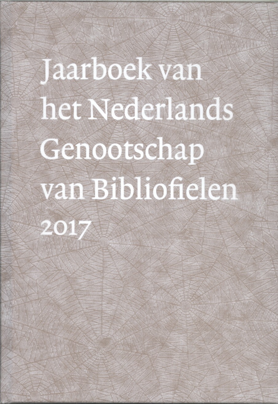 Jaarboek Nederlands Genootschap van Bibliofielen 2017