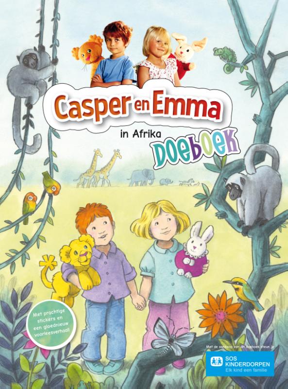 Casper en Emma sticker en doeboek