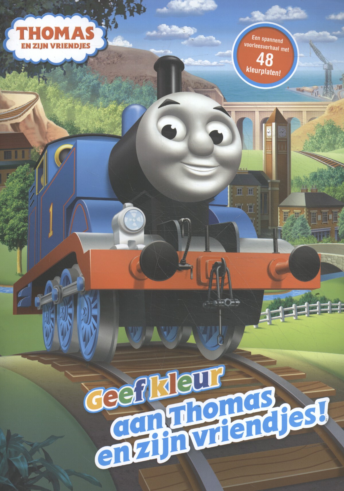 Geef kleur aan Thomas en zijn vriendjes