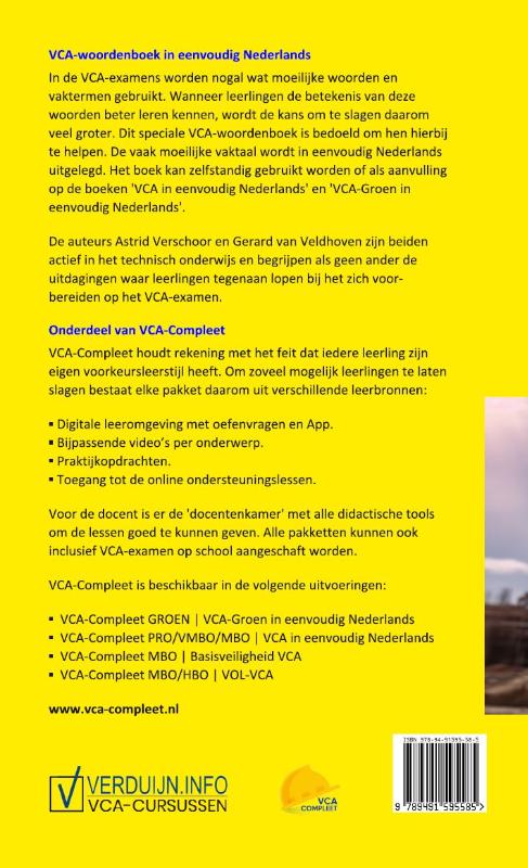 image for VCA-Woordenboek in eenvoudig Nederlands