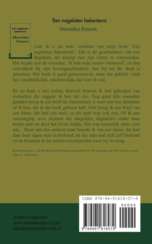 image for Een nagelaten bekentenis