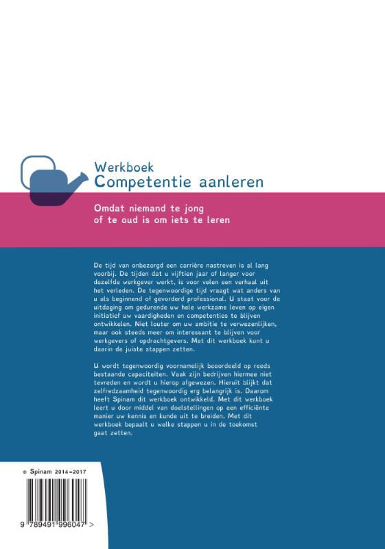 image for Werkboek competentie aanleren