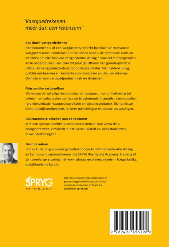 image for Basisboek Vastgoedrekenen