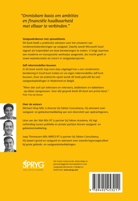 image for Vastgoedrekenen met Spreadsheets