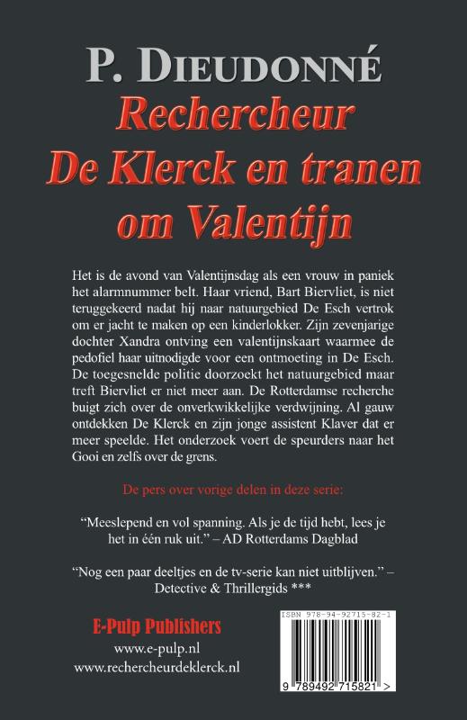 image for Rechercheur De Klerck en tranen om Valentijn