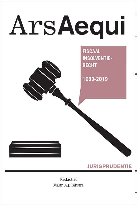 Jurisprudentie Fiscaal insolventierecht 1983-2019