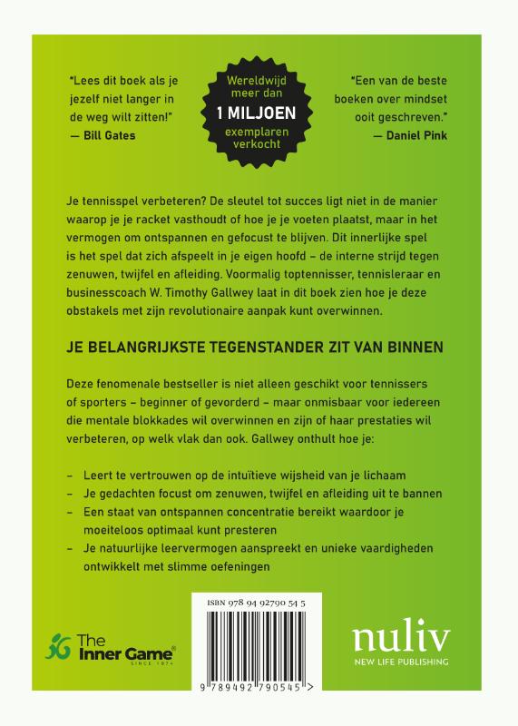 image for Het innerlijke spel van tennis
