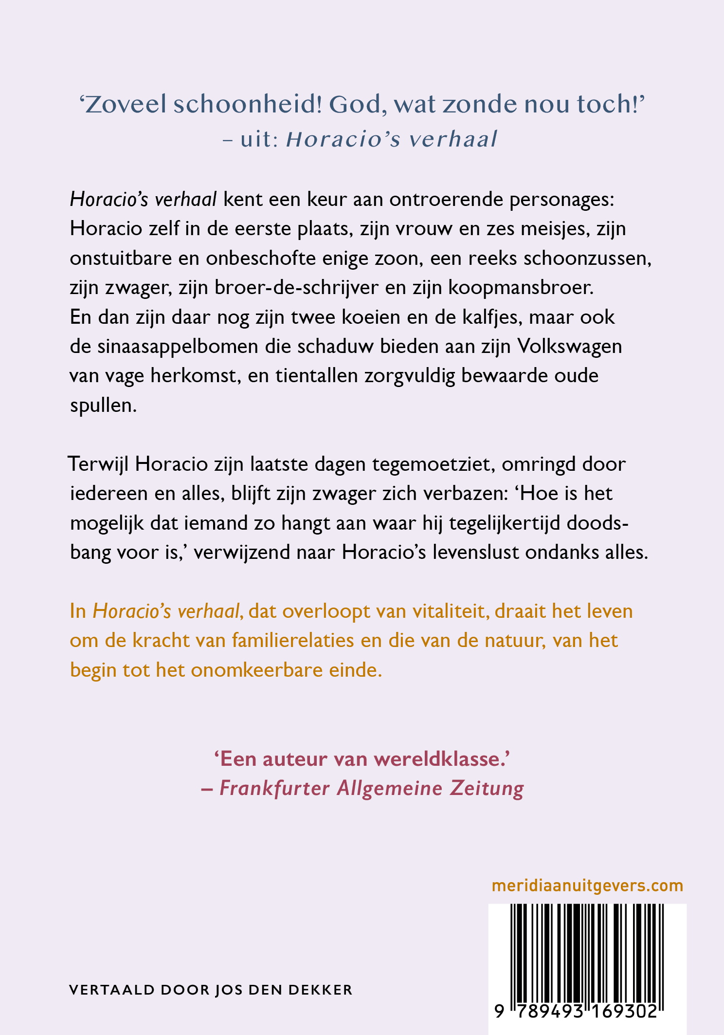 Horacio 's verhaal 