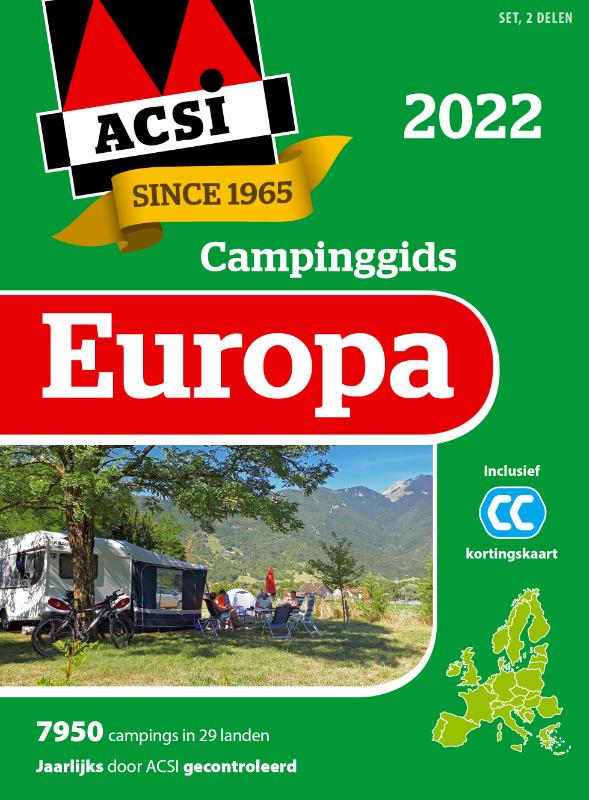 ACSI Campinggids Europa 2022 set