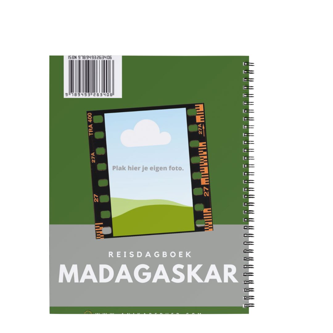 Reisdagboek Madagaskar schrijf je eigen reisboek