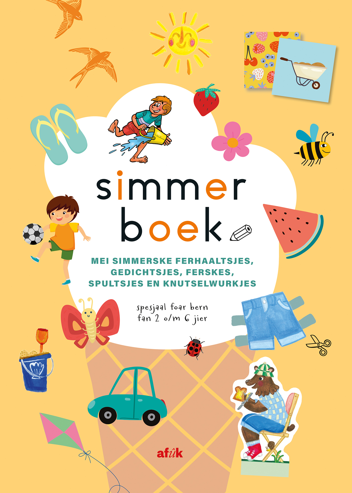 Simmerboek mei simmerske ferhaaltsjes, gedichtsjes, ferskes, spultsjes en knutselwurkjes
