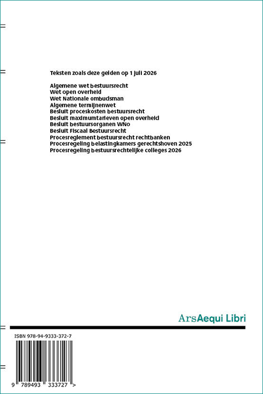 image for Algemene wet bestuursrecht 2026/2027