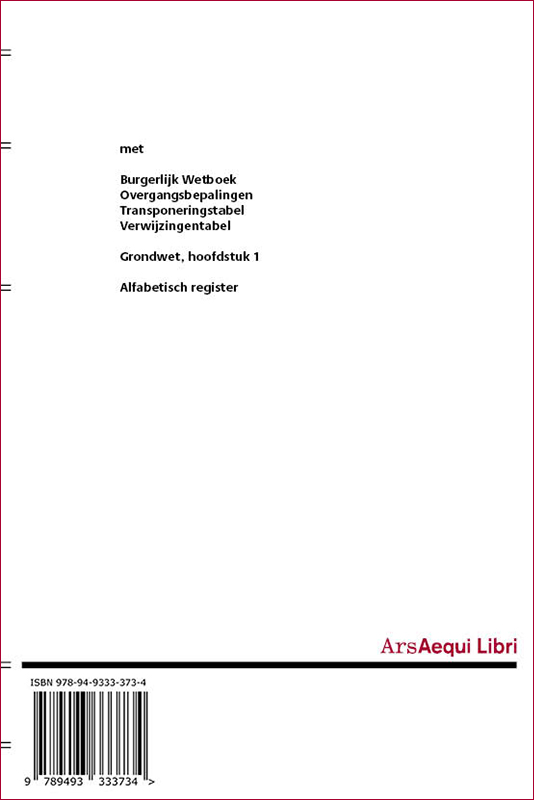 image for Burgerlijk wetboek 2026/2027