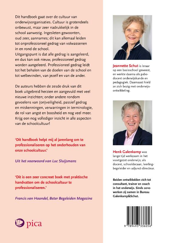 image for Handboek professionele schoolcultuur