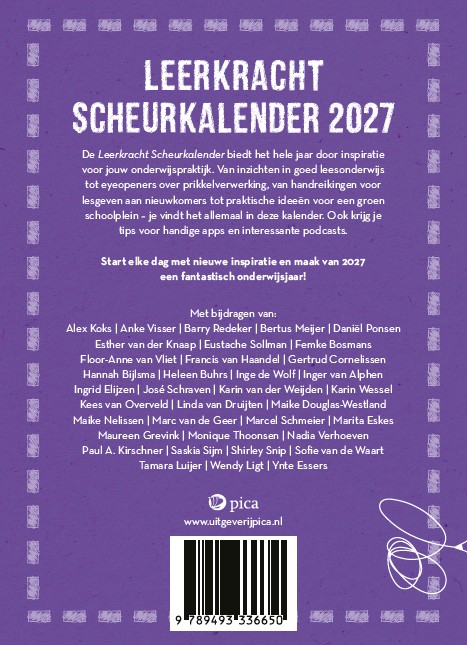 image for Leerkracht scheurkalender 2027