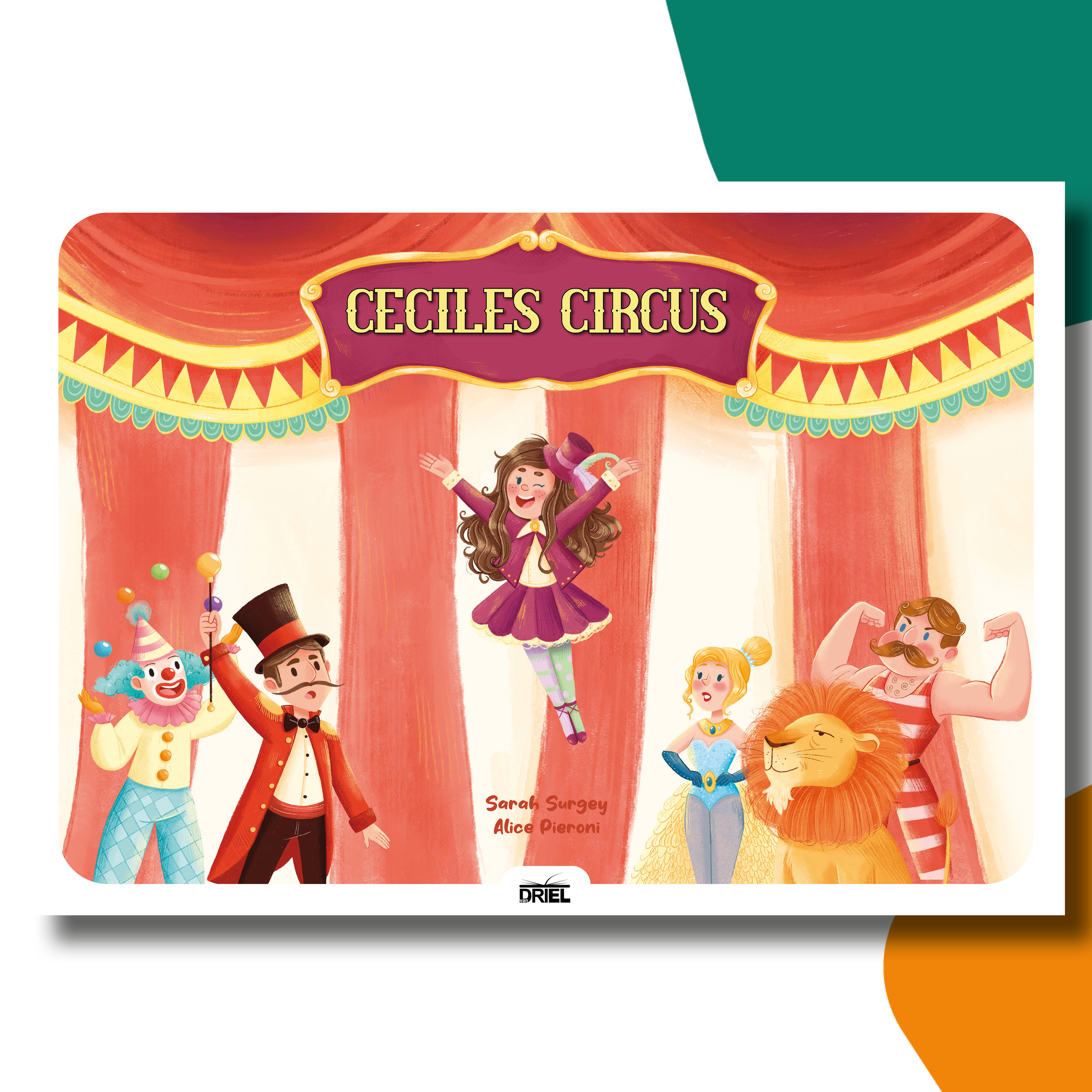 Ceciles circus kamishibai vertelplaten Kinderboekenweek 2024