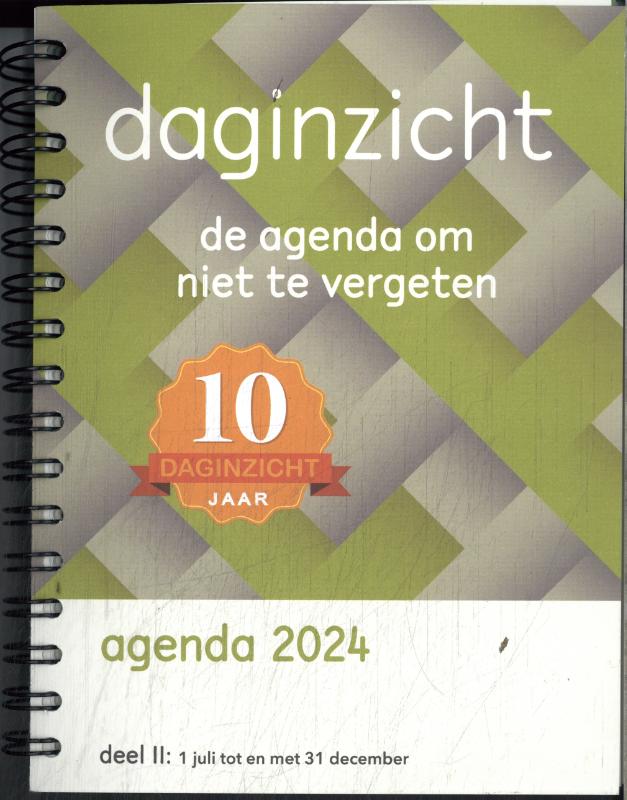 Daginzicht agenda 2024