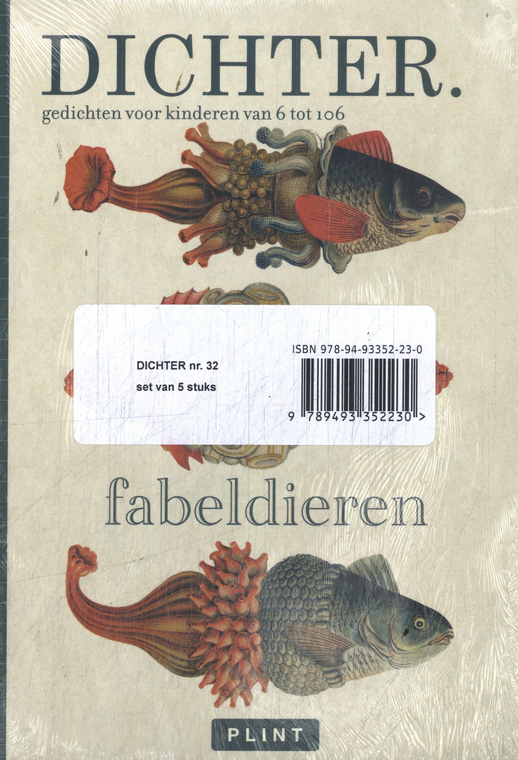 Dichter. 32 fabeldieren (set van 5) 