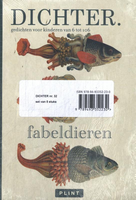 Dichter. 32 fabeldieren (set van 5)