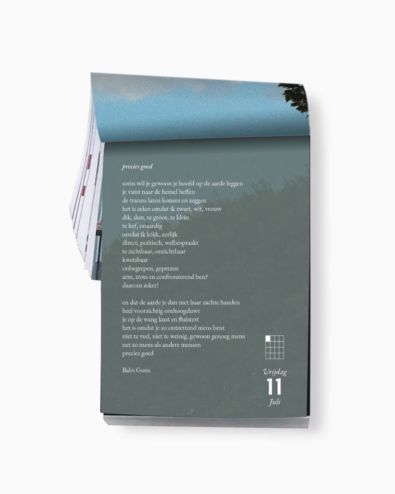 Plint Poëziekalender 2025