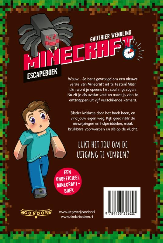 image for Minecraft Escapeboek