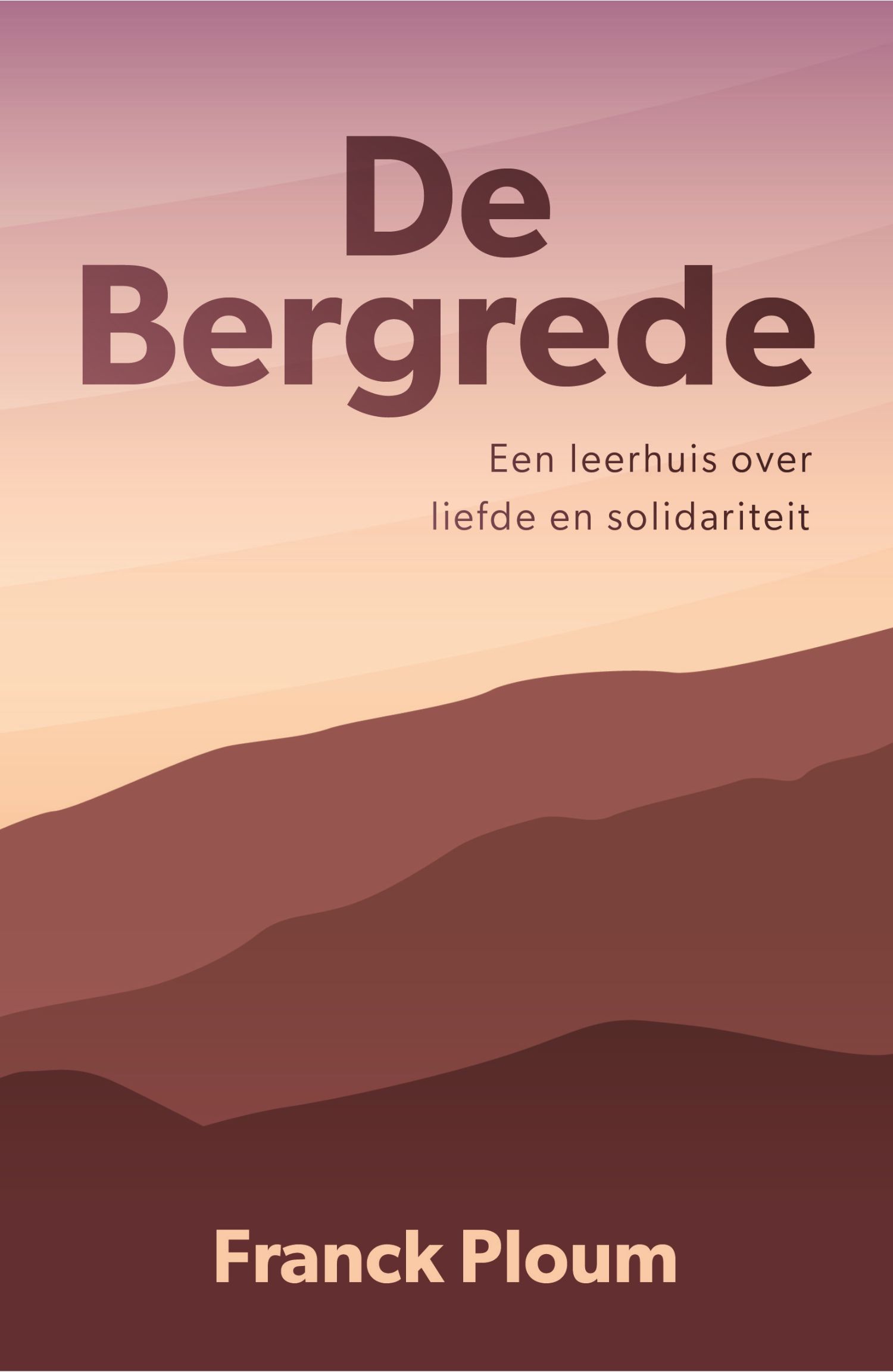De Bergrede Een leerhuis over liefde en solidariteit
