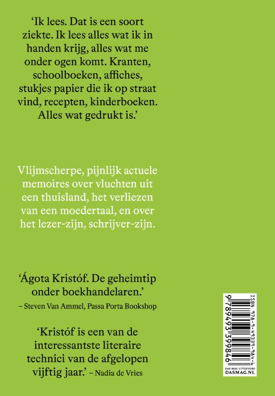image for De analfabete