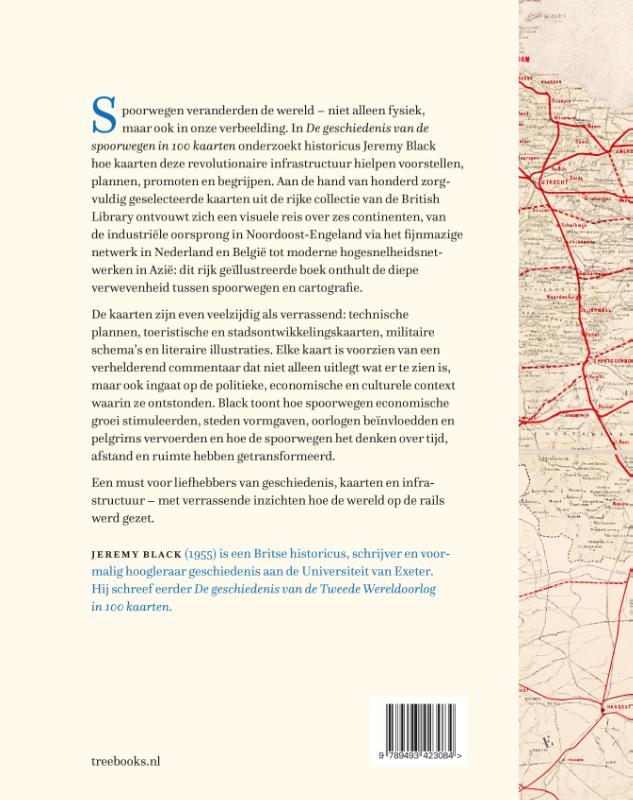 image for Geschiedenis van de spoorwegen in 100 kaarten