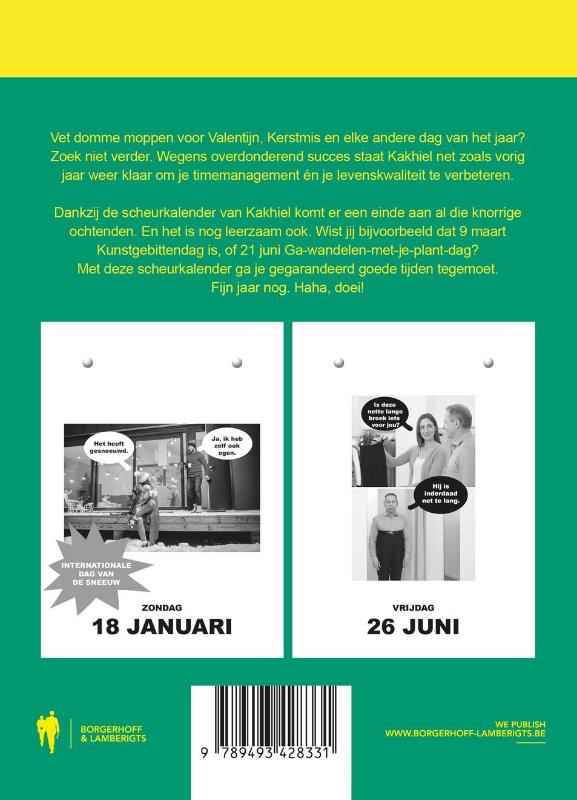 image for Kakhiel scheurkalender 2026