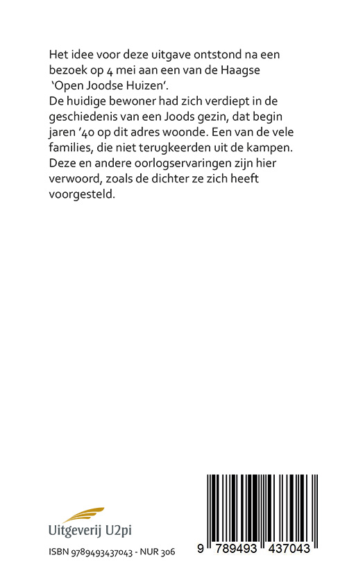 Vanavond, veel gedachten Gedichten bij 80 jaar einde WO II