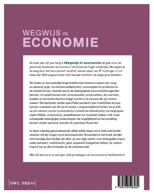 image for Wegwijs in economie