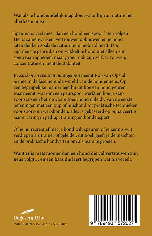 image for Zoeken en speuren naar geuren
